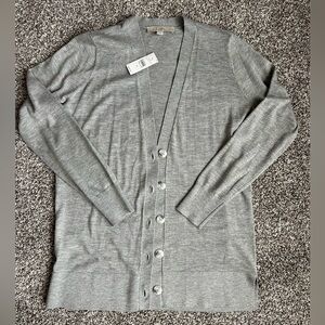 NWT LOFT boyfriend cardigan